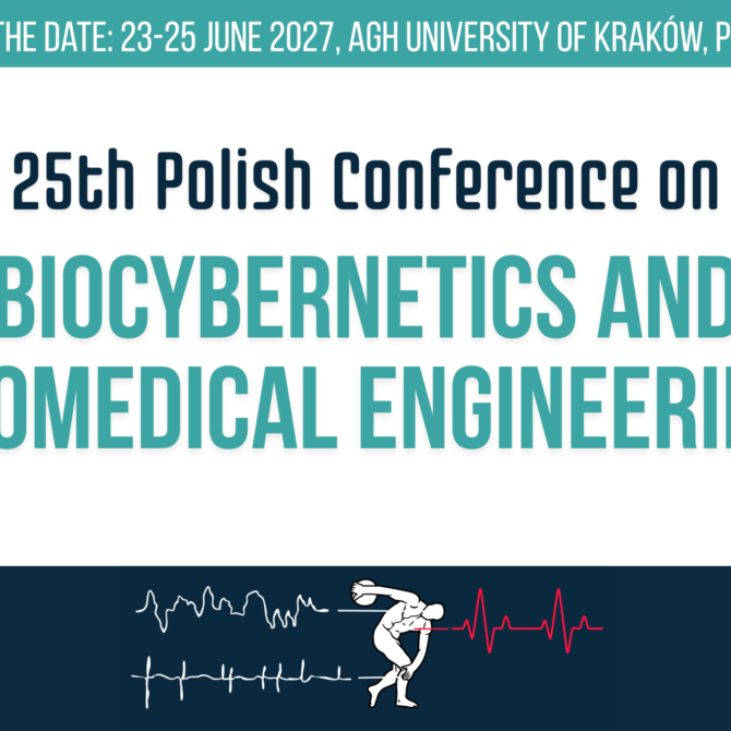 25th Polish Conference on Biocybernetics and Biomedical Engineering – PCBBE 2027